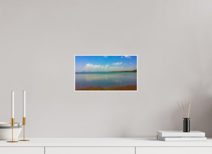 32 x 18 cm, 4. ArtBox bois Erable blanc Plage Eau Turquoise Réflective