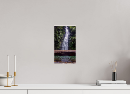 18 x 32 cm, 4. ArtBox bois Erable blanc Cascade d'Eau Vive en Forêt Tropicale
