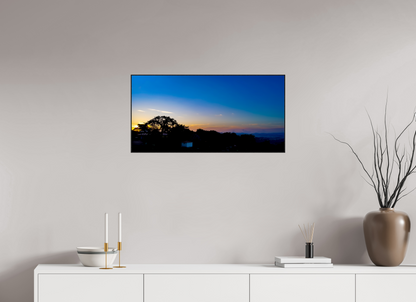 80 x 40 cm, 2. ArtBox bois Chêne noir Chants du Crépuscule