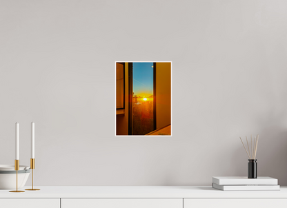 21 x 28 cm, 4. ArtBox bois Erable blanc Coucher de soleil éclatant