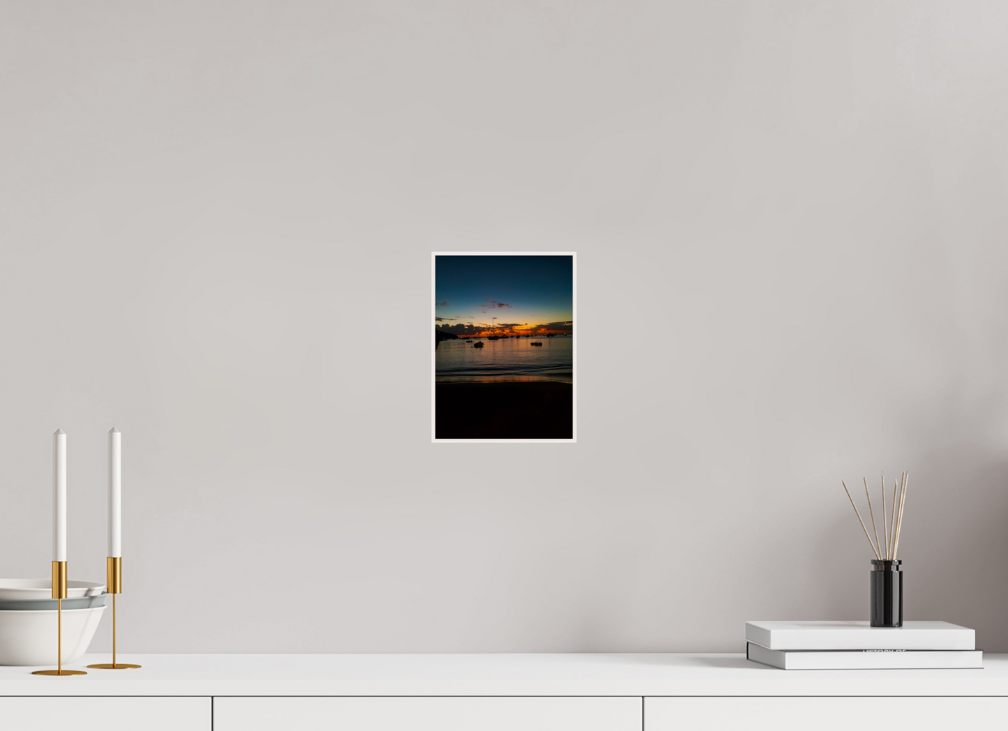 15 x 20 cm, 4. ArtBox bois Erable blanc La Silhouettes du Crépuscule