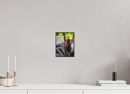 15 x 20 cm, 2. ArtBox bois Chêne noir Chaton Calicot Câlin