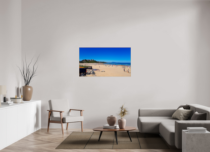 128 x 72 cm, 5. ArtBox bois Chêne nature Journée ensoleillée à la plage