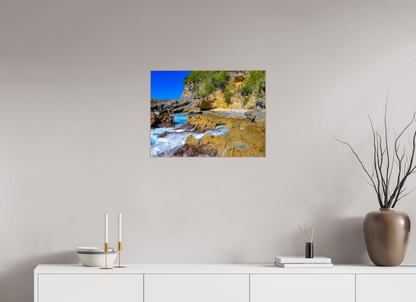 60 x 45 cm, 5. ArtBox bois Chêne nature Crique Cachée aux Falaises