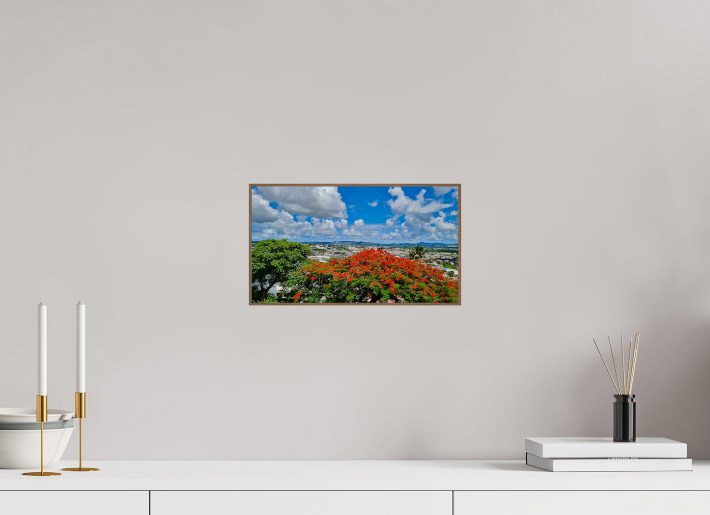 32 x 18 cm, 6. ArtBox bois Noyer Entre Ciel et Terre