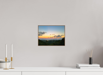 28 x 21 cm, 6. ArtBox bois Noyer Coucher de Soleil Tropical