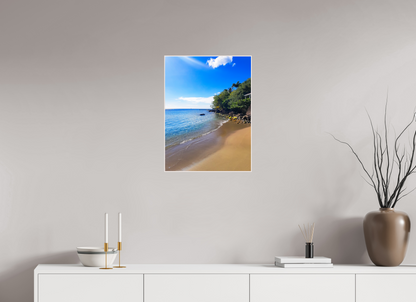 45 x 60 cm, 4. ArtBox bois Erable blanc Plage Secrète Tropicale