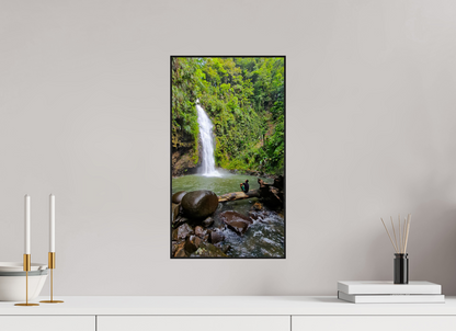 27 x 48 cm, 2. ArtBox bois Chêne noir Au Pied de la Cascade