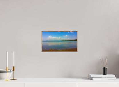 32 x 18 cm, 6. ArtBox bois Noyer Plage Eau Turquoise Réflective