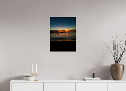 45 x 60 cm, 4. ArtBox bois Erable blanc La Silhouettes du Crépuscule