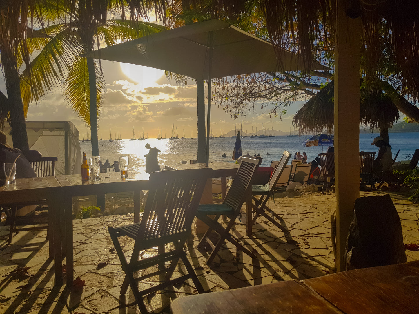 L'heure dorée aux Antilles