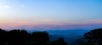 Coucher de soleil aux couleurs pastel