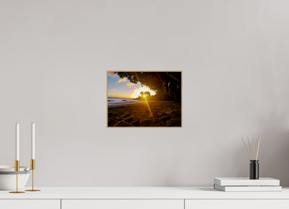 28 x 21 cm, 5. ArtBox bois Chêne nature Coucher de Soleil Éclatant