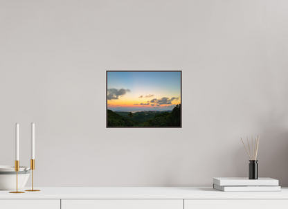 28 x 21 cm, ArtBox bois Aulne brun Coucher de Soleil Tropical