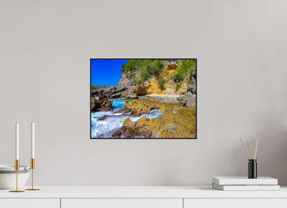 40 x 30 cm, 2. ArtBox bois Chêne noir Crique Cachée aux Falaises