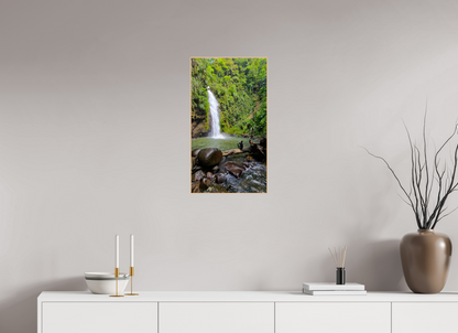 36 x 64 cm, 3. ArtBox bois Erable nature Au Pied de la Cascade