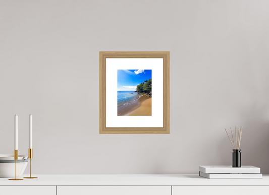 15 x 20 cm, Vienne - Chêne naturel Plage Secrète Tropicale