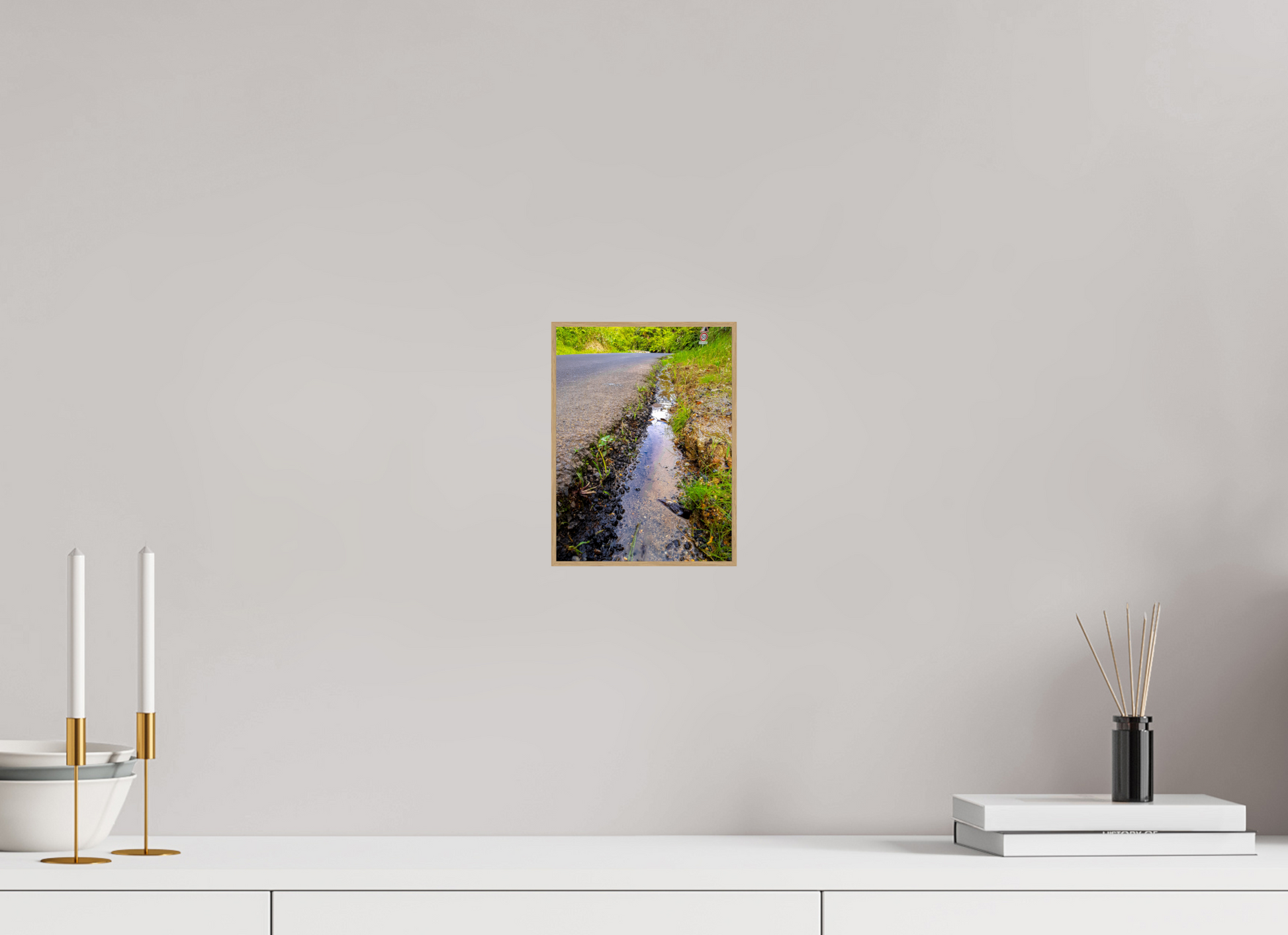 15 x 20 cm, 5. ArtBox bois Chêne nature Chemin d'eau