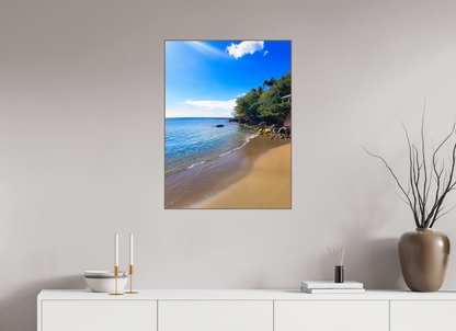 60 x 80 cm, 6. ArtBox bois Noyer Plage Secrète Tropicale