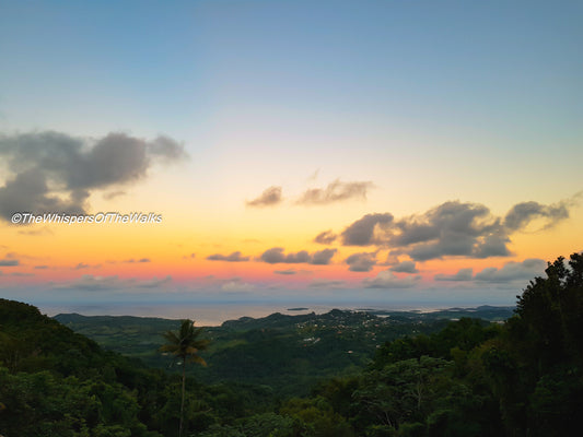 Coucher de Soleil Tropical