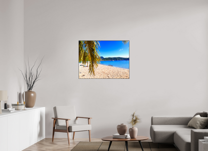 100 x 75 cm, 2. ArtBox bois Chêne noir Journée Parfaite à la Plage