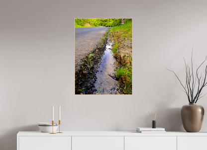 60 x 80 cm, 3. ArtBox bois Erable nature Chemin d'eau