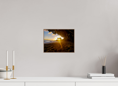 28 x 21 cm, 6. ArtBox bois Noyer Coucher de Soleil Éclatant