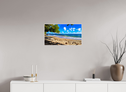 64 x 36 cm, 4. ArtBox bois Erable blanc Ombre Rafraîchissante sur la Plage