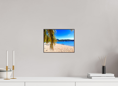 28 x 21 cm, ArtBox bois Aulne brun 4:3 Journée Parfaite à la Plage