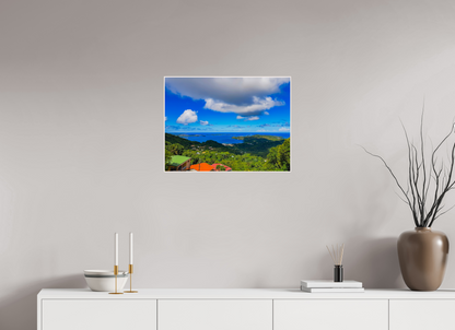 60 x 45 cm, 4. ArtBox bois Erable blanc Vue Panoramique sur une Baie