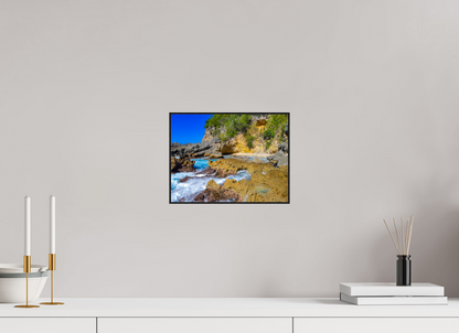 28 x 21 cm, 2. ArtBox bois Chêne noir Crique Cachée aux Falaises