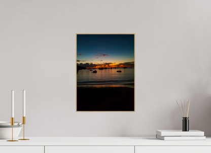 30 x 40 cm, 5. ArtBox bois Chêne nature La Silhouettes du Crépuscule