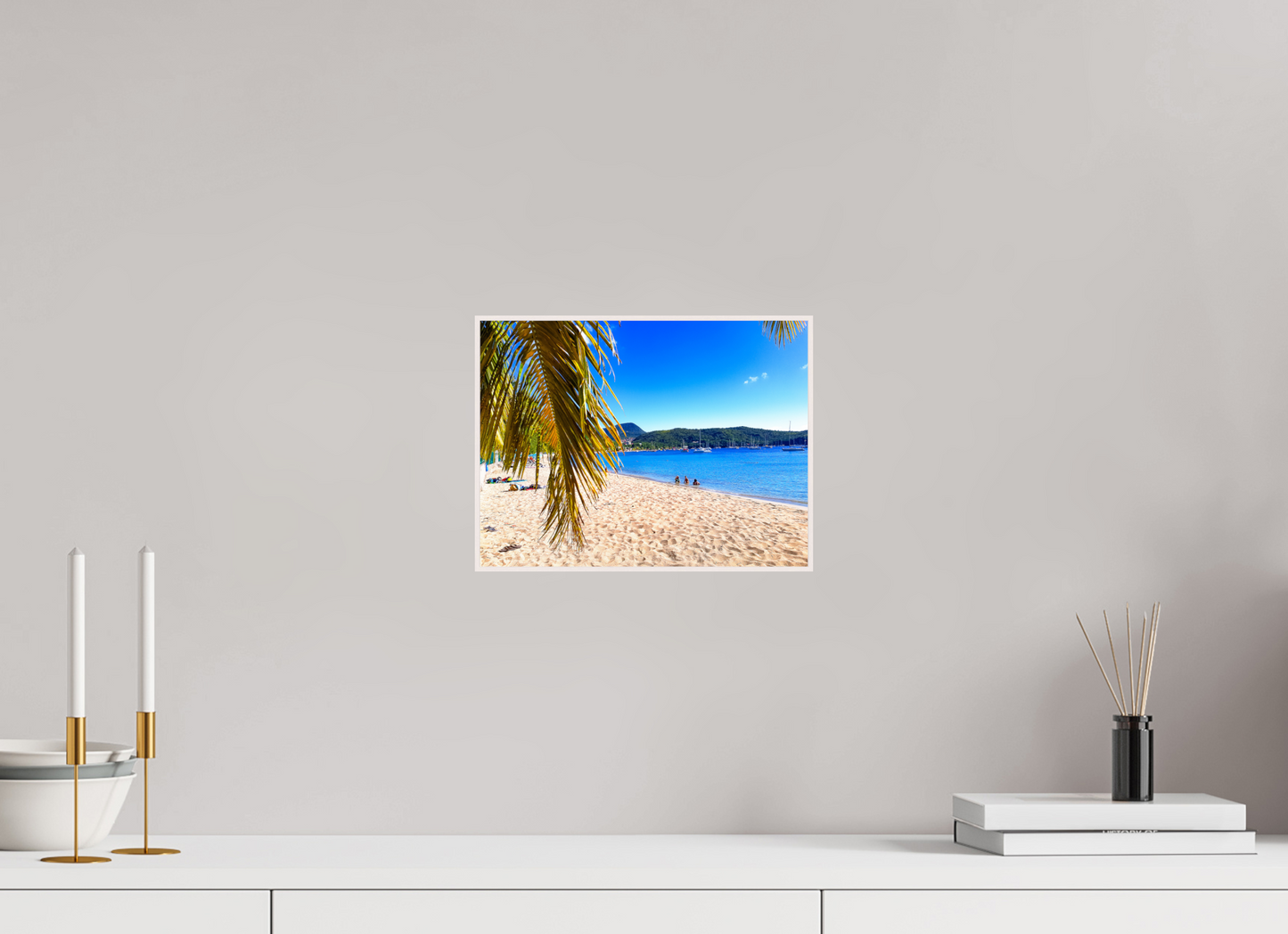 28 x 21 cm, 4. ArtBox bois Erable blanc Journée Parfaite à la Plage