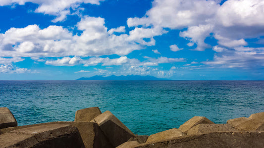 Océan Turquoise avec Brise-Lames